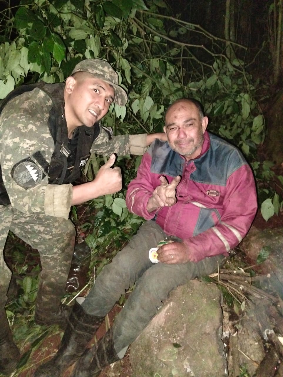 Aparición de Oscar González Caballero en Colonia Delicia: dijo que fue perseguido por un “tigre” y que dormía en las copas de los árboles 2